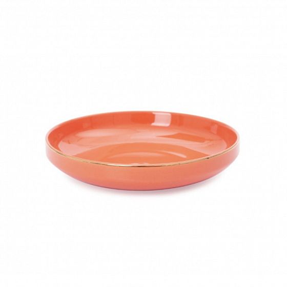 Тарелка суповая CORAL GOLD 19см