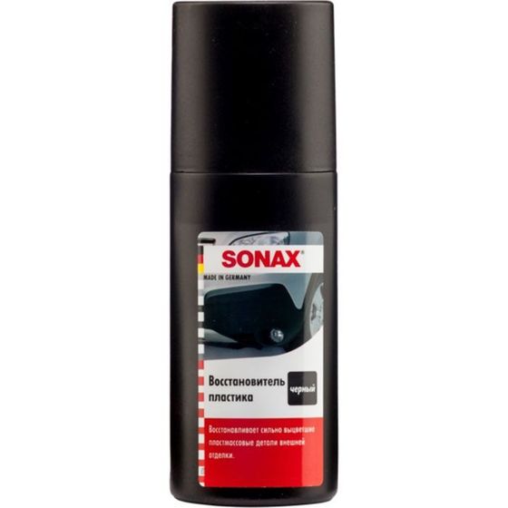 Восстановитель чёрного пластика SONAX, 100 мл, 409100