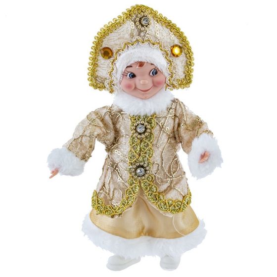 Игрушка набивная &quot;Снегурочка&quot;, L13 W5 H20 см