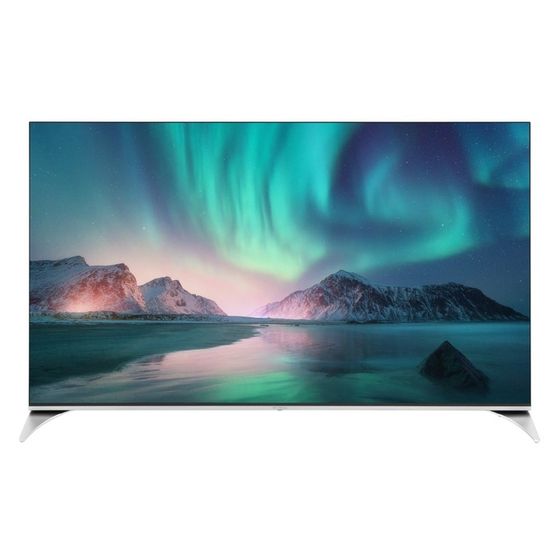 Телевизор QLED Hyundai H-LED55QBU7500, 55&quot;, 3840x2160, DVB-T/T2/C/S2, HDMI 3, USBх2, Smart TV, черный