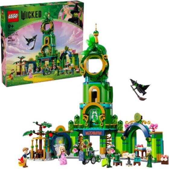 LEGO Добро пожаловать в Изумрудный город строительные блоки 75684