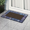 Коврик придверный MOSAIC QUADRO синий 76x45см
