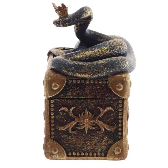 Шкатулка &quot;Змея&quot;, L14 W9 H16,5 см