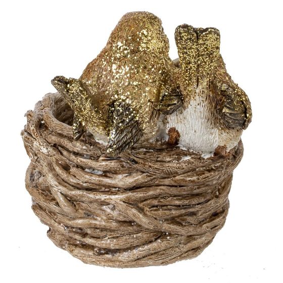 Фигурка декоративная &quot;Птички&quot;, L11 W9 H10 см