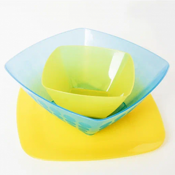 Салатник НУВО 3.5л квадратный