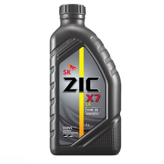 Масло моторное ZIC X7 LS 10W-30, 1л