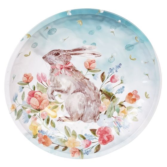 Блюдо "Пасхальное", L19,5 W19,5 H2,5 см, 6в.