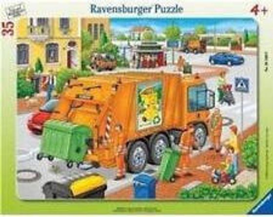 Ravensburger Puzzle 35 - Wywóz śmieci (063468)