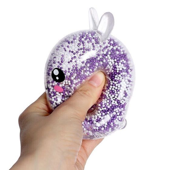 !Мялка «Зайка» световой 2 штуки цвета МИКС