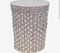 !09 Корзина универсальная плетёная для белья «Узор», 39×39×48 см.