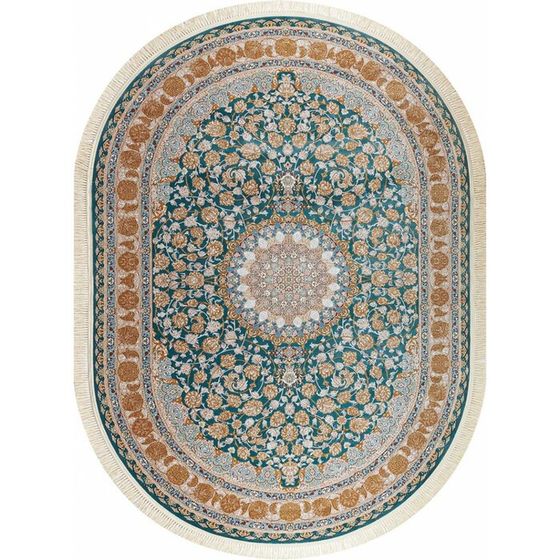 Ковёр овальный Mashad 1200 G129, размер 80x150 см