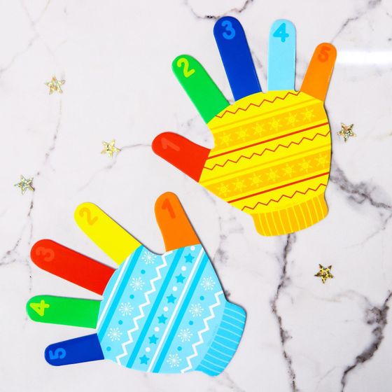 Игра "Разноцветные перчатки"