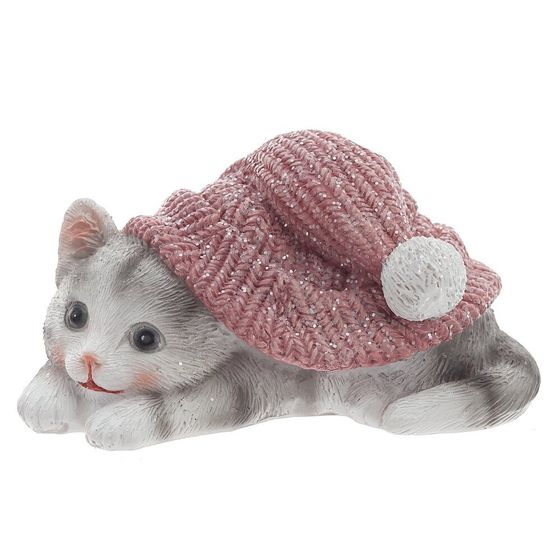 Фигурка декоративная &quot;Котенок&quot;, L10 W6,5 H5,5 см, 2в.