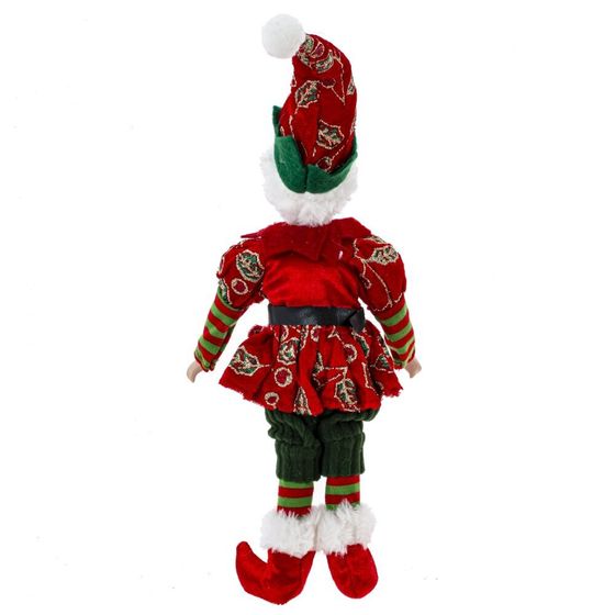 Игрушка набивная &quot;Эльф&quot;, L9 W5,5 H34/15 см