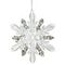 Украшение новогоднее &quot;Снежинка&quot;, L12 W0,5 H14 см
