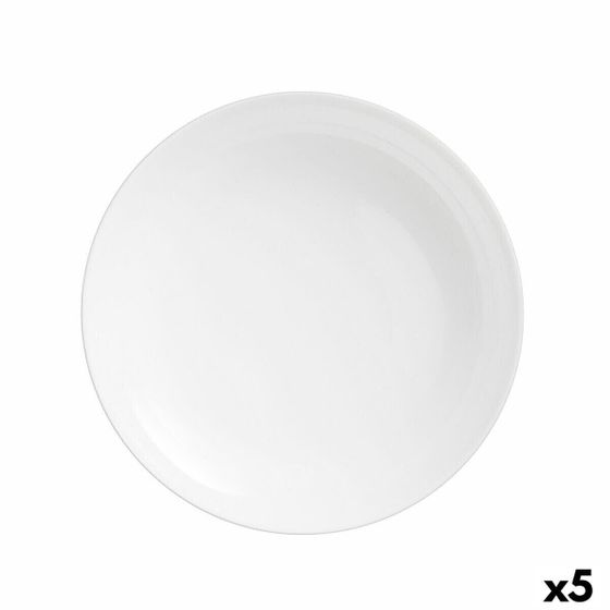 Ваза для фруктов Luminarc Diwali, белое стекло, Ø 26 см, круглая (5 шт.)