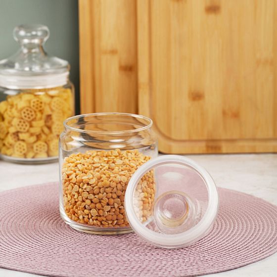 Банка для продуктов КЛУБ с крышкой 0.75л