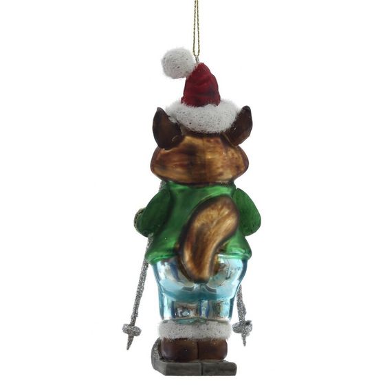 Украшение новогоднее "Енот", L6 W6,5 H15 см