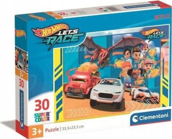 Clementoni Clementoni Puzzle 30el SuperColor Hot Wheels 20284