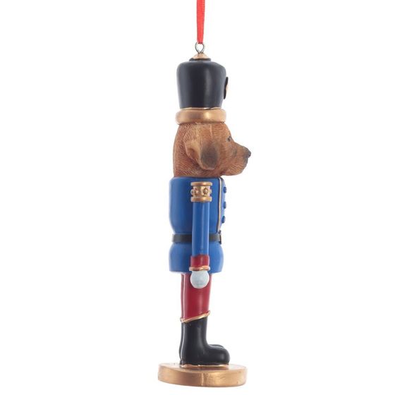 Изделие декоративное подвесное &quot;Собачка-солдатик&quot;, L4 W4,5 H15 см