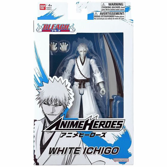 Сочлененная фигура Bandai Anime Heroes: Bleach - White Kurosaki Ichigo 17 cm