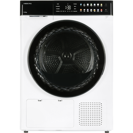 Сушильная машина Hiberg HDQ11 - 10 W белый 10кг