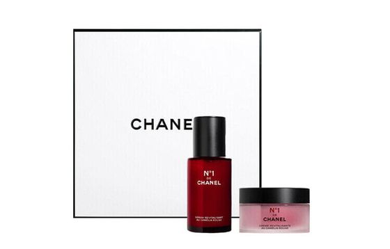 CHANEL No.1 Red Camellia Star Revitalizing Box Skincare Sets Moisturizing Essence + Cream