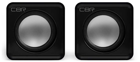 Колонки 2.0 CBR CMS 90 Black 2.0 6Вт черный