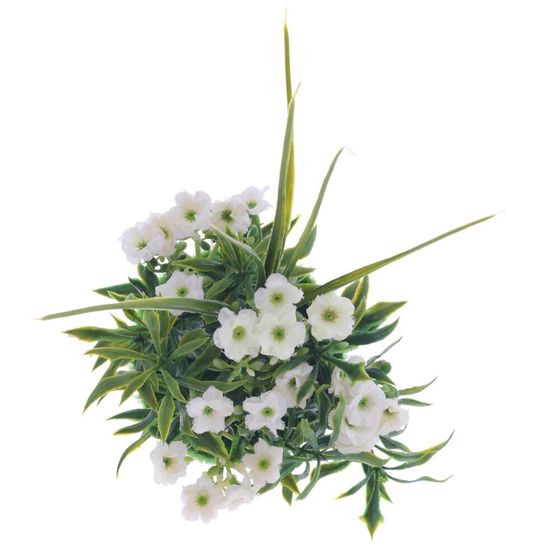 Цветочная композиция, L11 W11 H27 см, 4в.