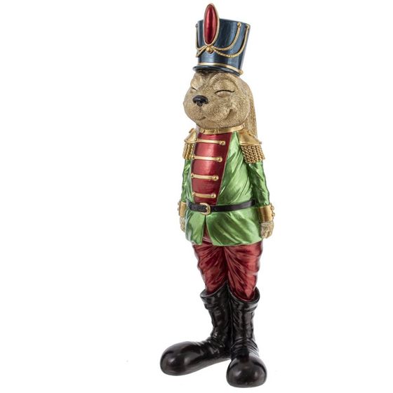 Фигурка декоративная &quot;Солдатик-зайка&quot;, L11,5 W10 H37 см
