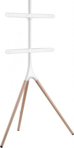 Подставка для телевизора Cactus CS-ST1246WTBCH белый/береза 45&quot;-65&quot; макс.32кг