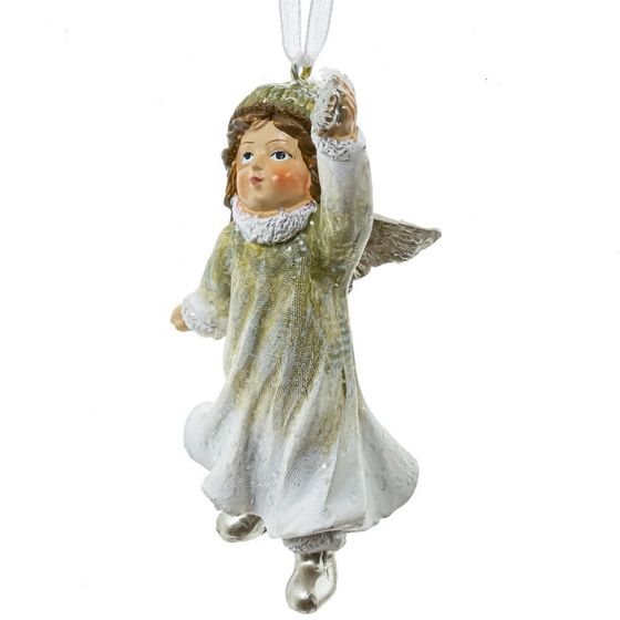 Изделие декоративное подвесное &quot;Девочка&quot;, L4,5 W4 H8 см, 2в.