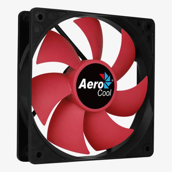 Вентилятор AeroCool Force 12 PWM красный 120x25мм 1500rpm 4 pin