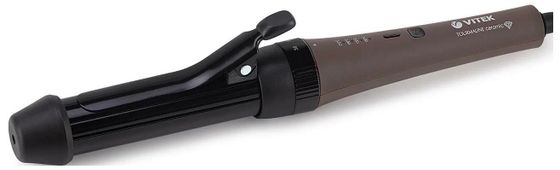 Щипцы Vitek VT-2521 70Вт черный/коричневый