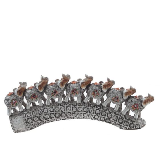 Фигурка декоративная &quot;Слоны&quot;, Д30 Ш5 В12 см