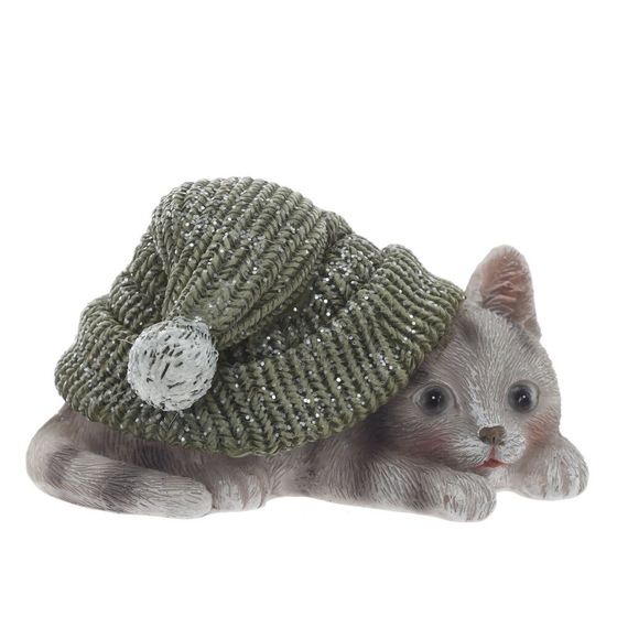 Фигурка декоративная &quot;Котенок&quot;, L10 W6,5 H5,5 см, 2в.