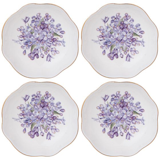 НАБОР РОЗЕТОК LEFARD &quot;LILAC&quot; 4 ШТ. 10 СМ
