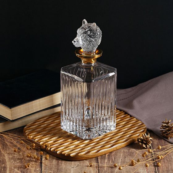 Штоф для крепких напитков SPIRIT OF WOLF 850мл