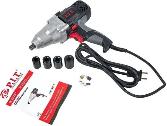 Гайковерт ударный сетевой P.I.T. PIW1050-C 1050Вт