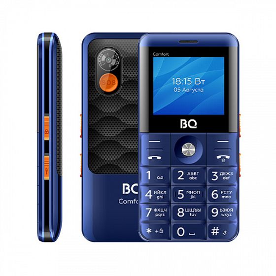 Мобильный телефон BQ 2006 Comfort Blue+Black