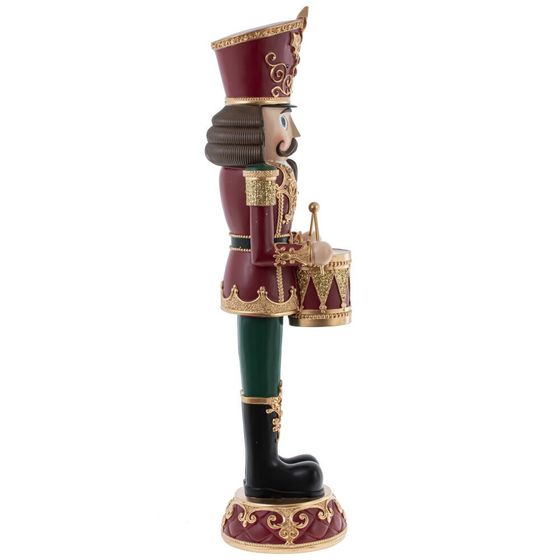 Фигурка декоративная &quot;Щелкунчик&quot; с подсветкой (2xAAA н/п), L22 W24 H90 см