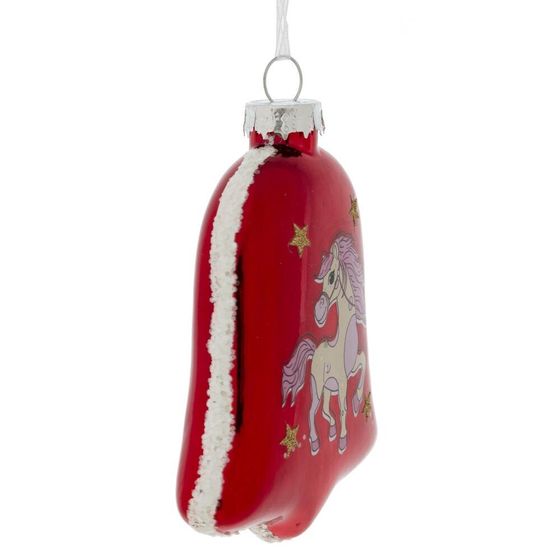 Украшение новогоднее &quot;Колокольчик с лошадкой&quot;, L8 W2,5 H11 см
