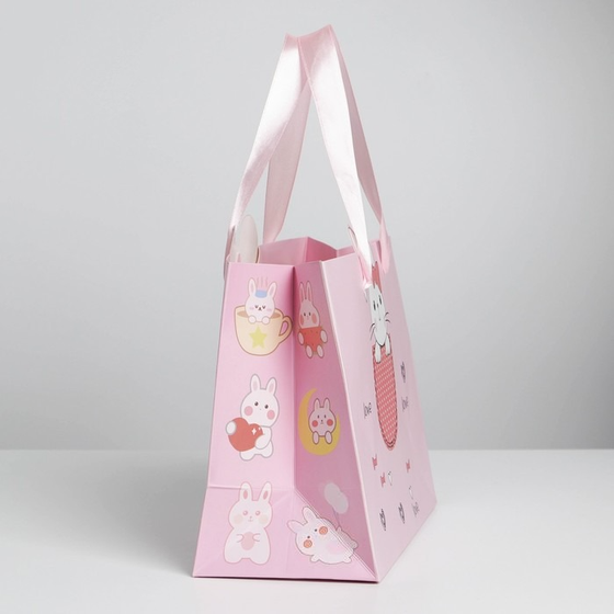 !Пакет «Зайчик в кармашке» 2 штуки 30 х 12 х 25 см,