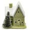 Фигурка декоративная с подсветкой &quot;Домик&quot; L7,5 W6 H8 см, (2хLR44), 3в.