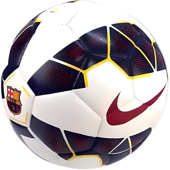 Nike Size 5 Ball Soccer PU Machine Stitched Soccer Ball Unisex Black White