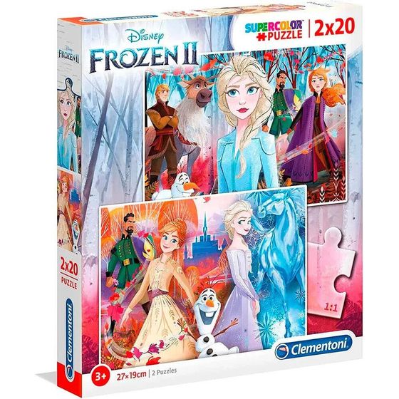 FROZEN Double Double Puzzle 2X20 Pieces