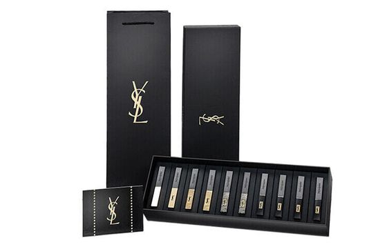 SAINT LAURENT Family Star Box Makeup Sets Easy-to-Blend Velour Satin Matte Finish Pack Of Ten