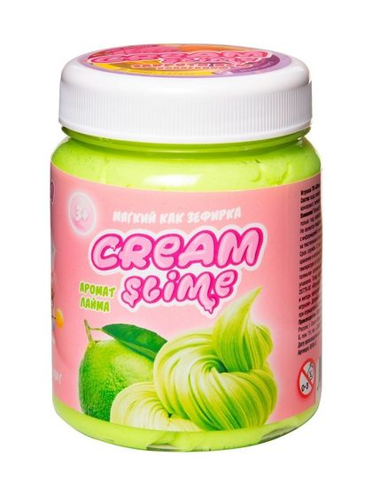 УЦЕНКА Слайм Cream-Slime с ароматом лайма, 250 г SF05-X