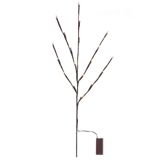 Изделие декоративное с подсветкой &quot;Ветка&quot; (2xAA, не прилаг.), L17 W1 H70 см