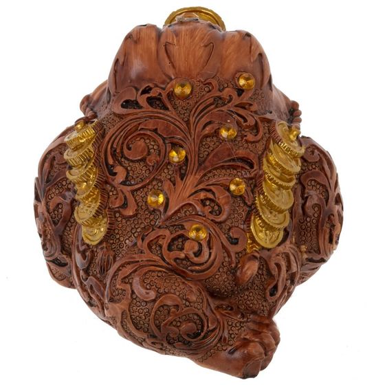 Фигурка декоративная &quot;Лягушка денежная&quot;, Д10 Ш8,5 В7,5 см